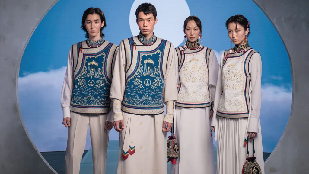 Mongolian Olympic uniforms